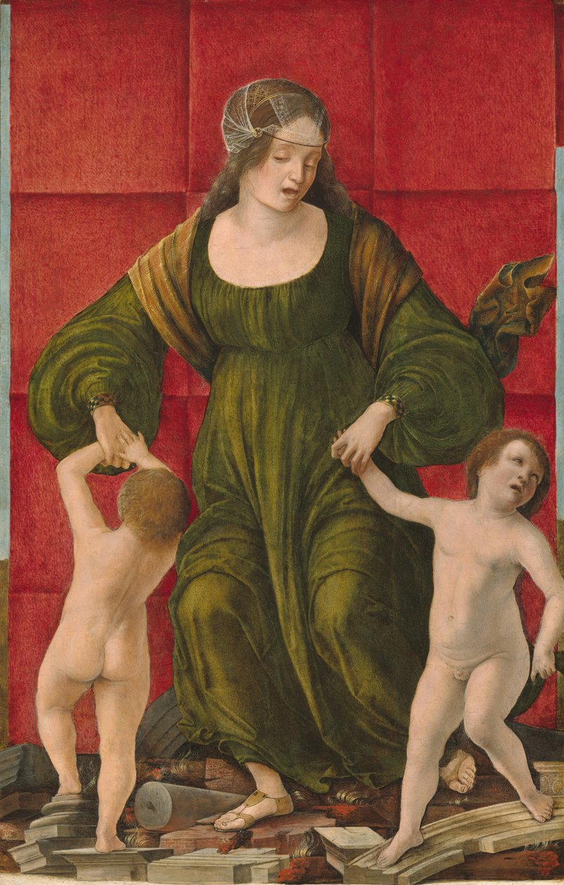Hasdrubal felesége és gyermekei, c. 14901493. alkotó: Ercole de
