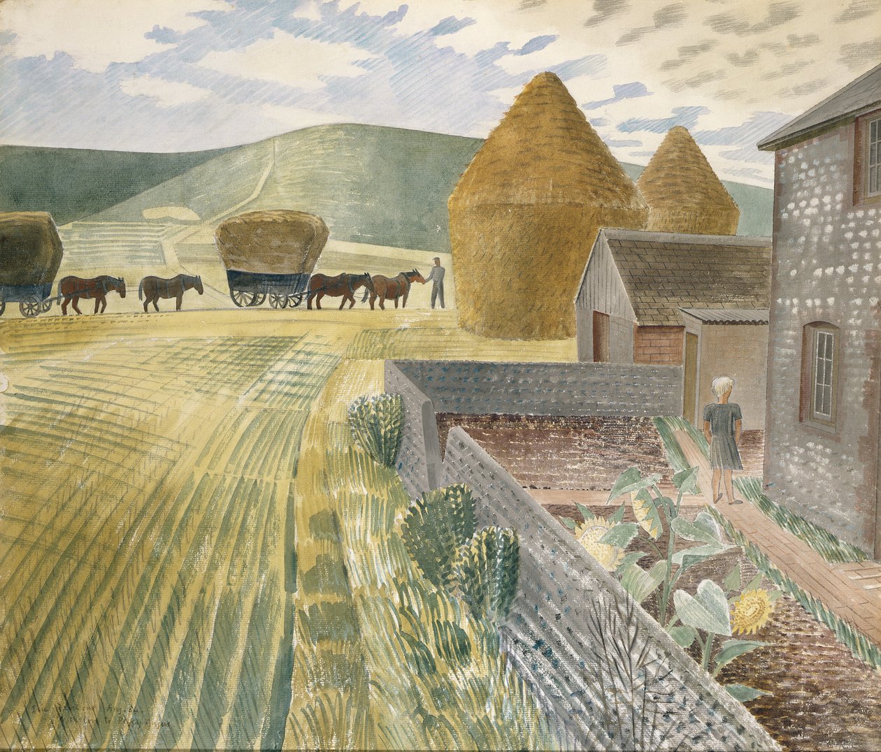 Furlongs alkotó: Eric Ravilious