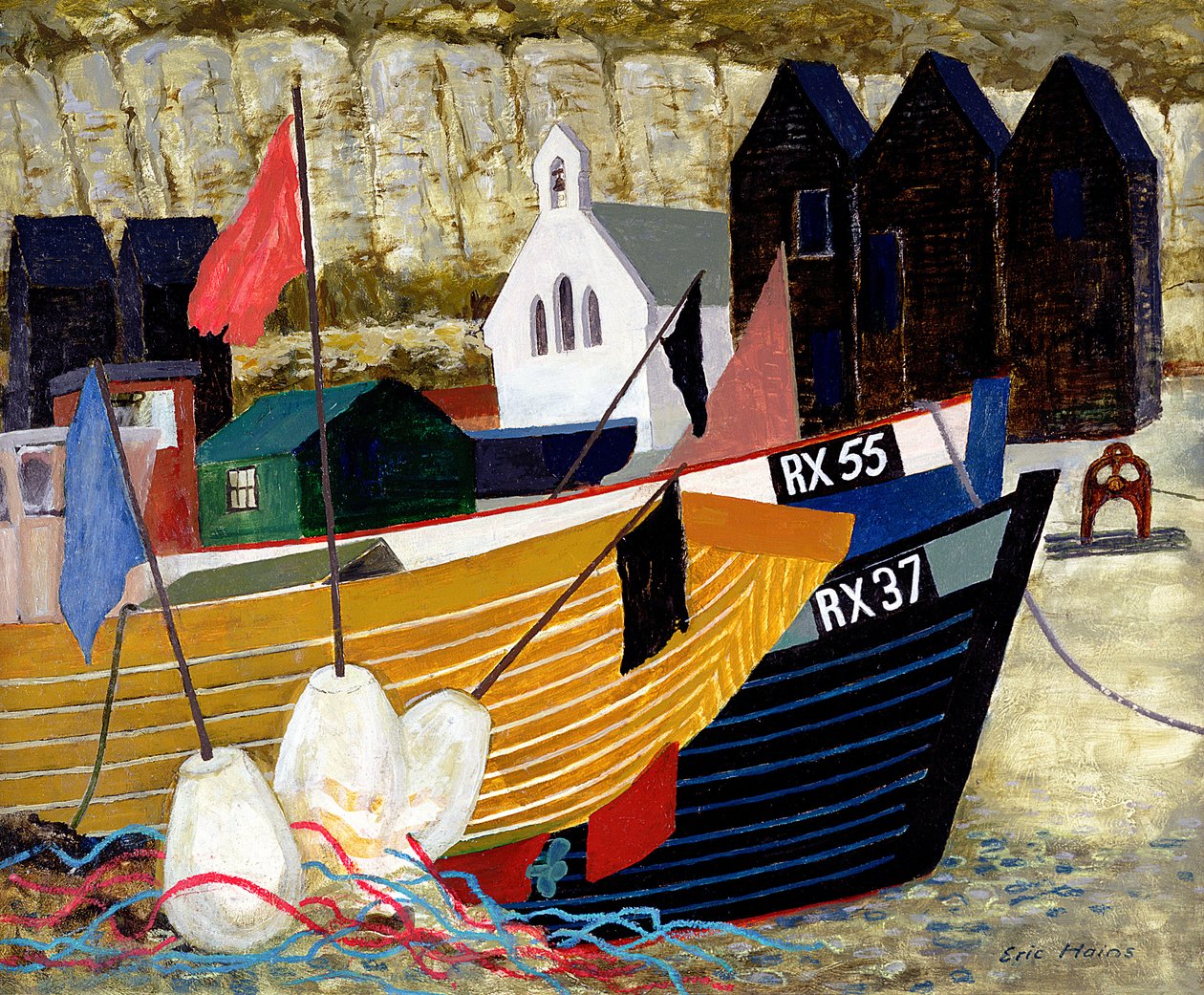 Hastings emlékezett alkotó: Eric Contemporary Artist Hains