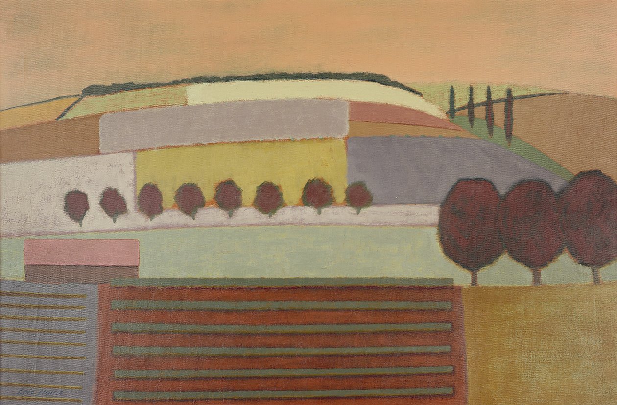 Roussillon táj alkotó: Eric Contemporary Artist Hains