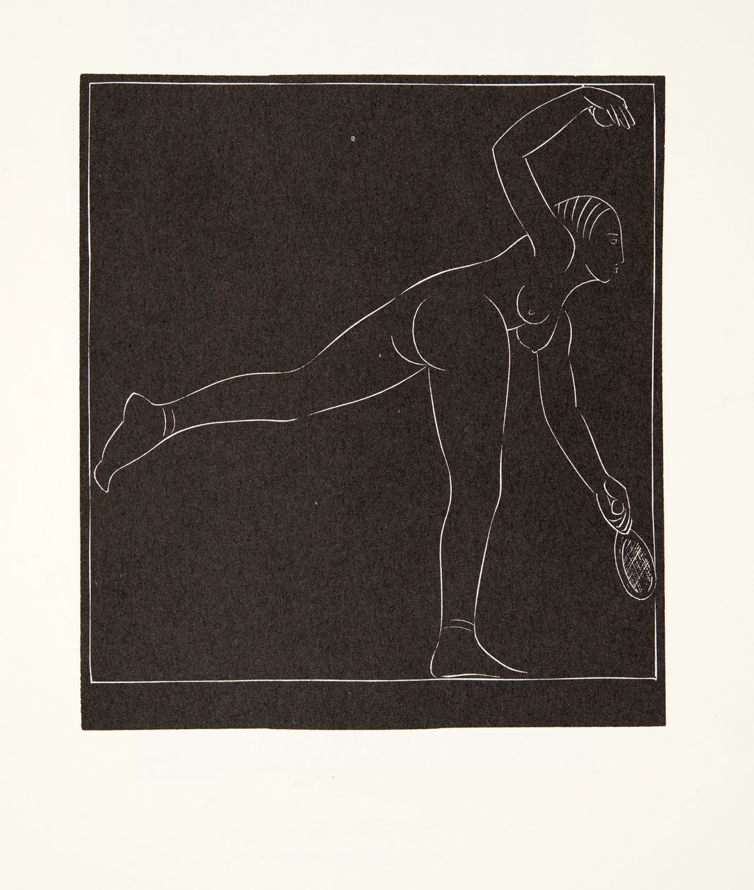 A teniszező alkotó: Eric Gill
