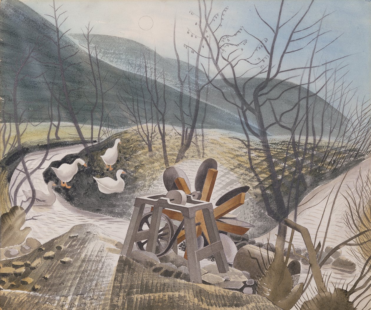 Vízikerék, 1938 alkotó: Eric Ravilious