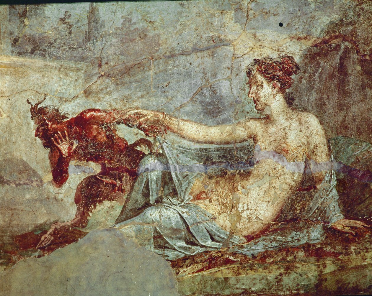 Pán menekül egy hermafrodita elől alkotó: Erich Lessing