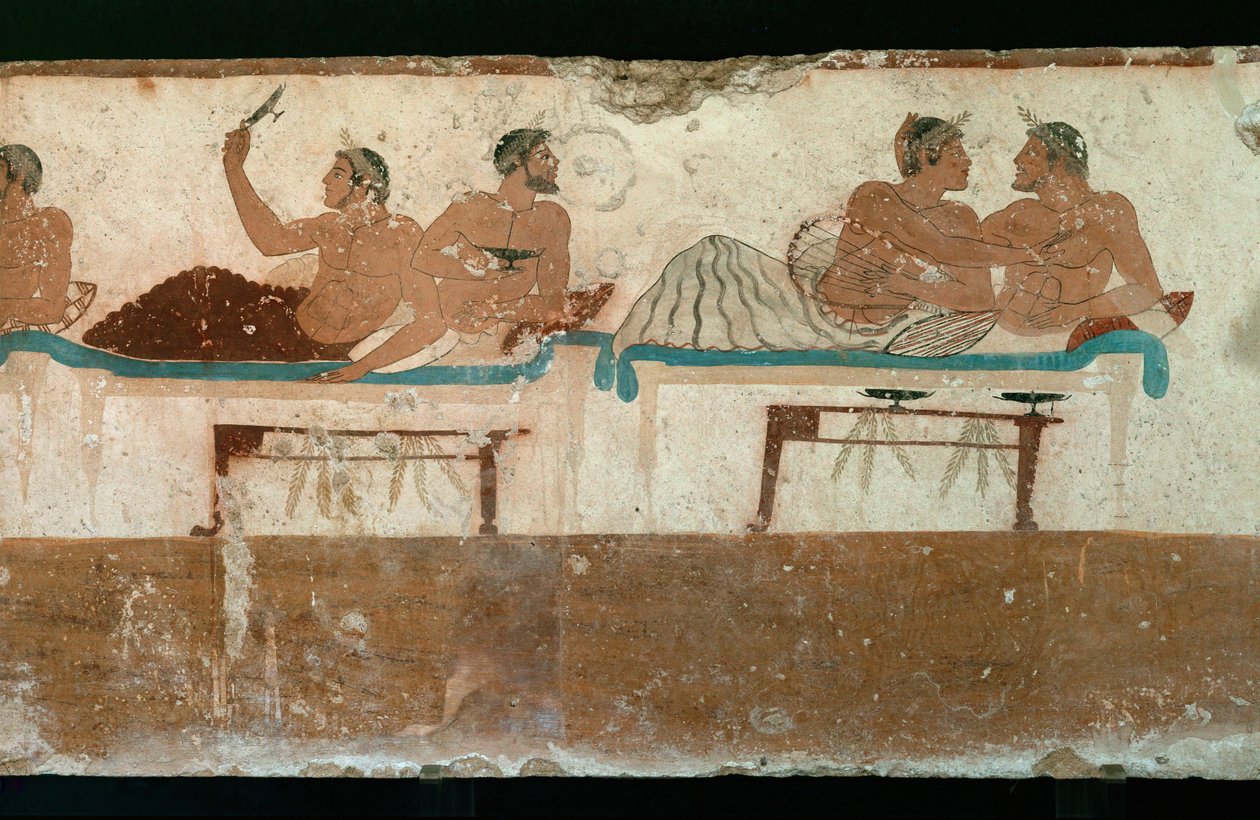 A temetési bankett alkotó: Erich Lessing