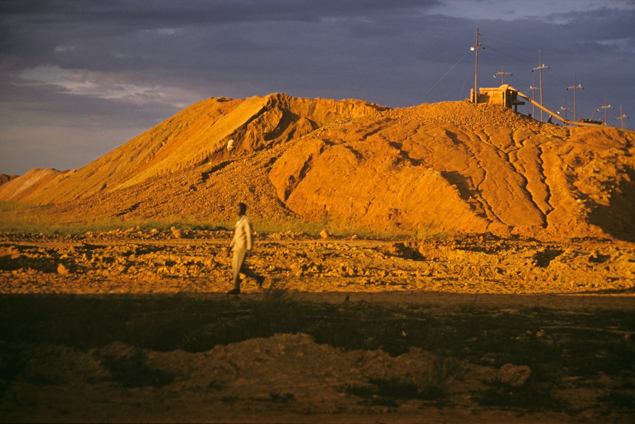 Ónbánya a Jos-fennsíkon, Nigéria, Afrika alkotó: Erich Lessing