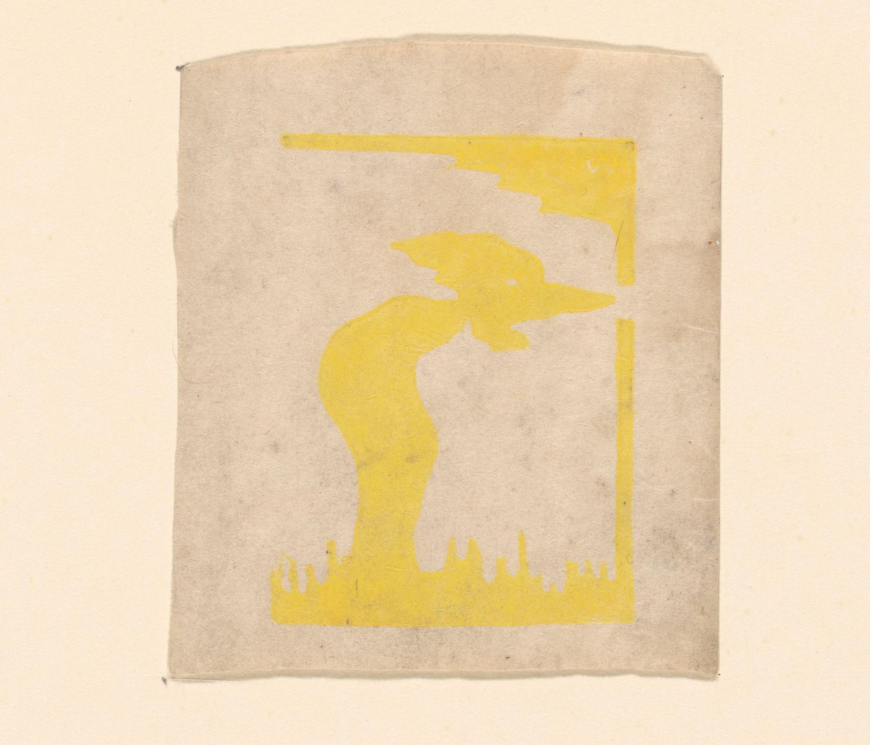 Absztrakt kompozíció alkotó: Erich Wichmann (signed by artist)