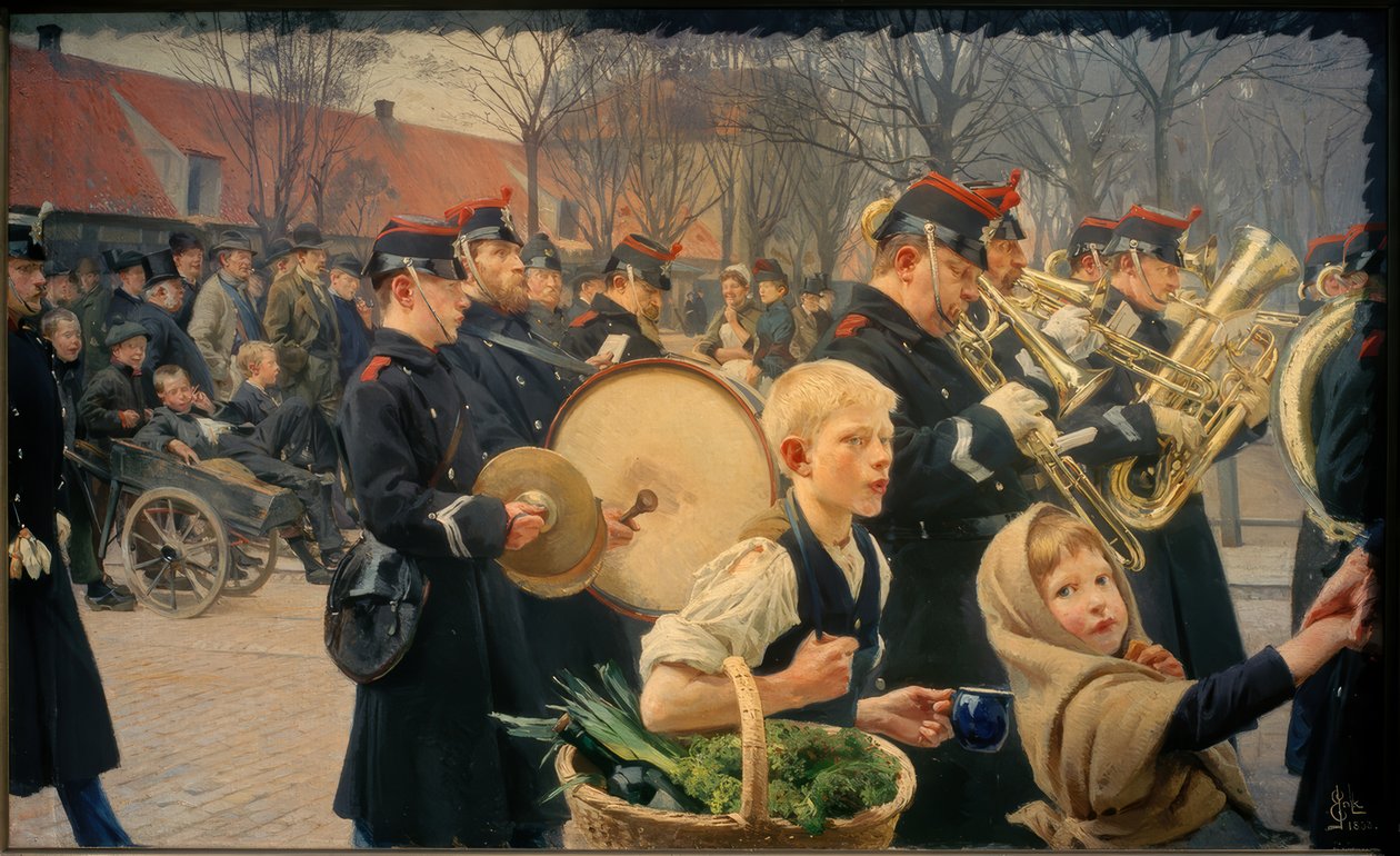 Őrségváltás, 1888 alkotó: Erik Hennigsen