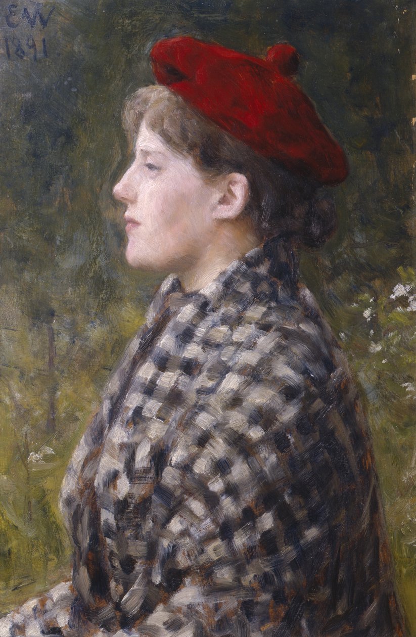 Sophie Werenskiold alkotó: Erik Theodor Werenskiold