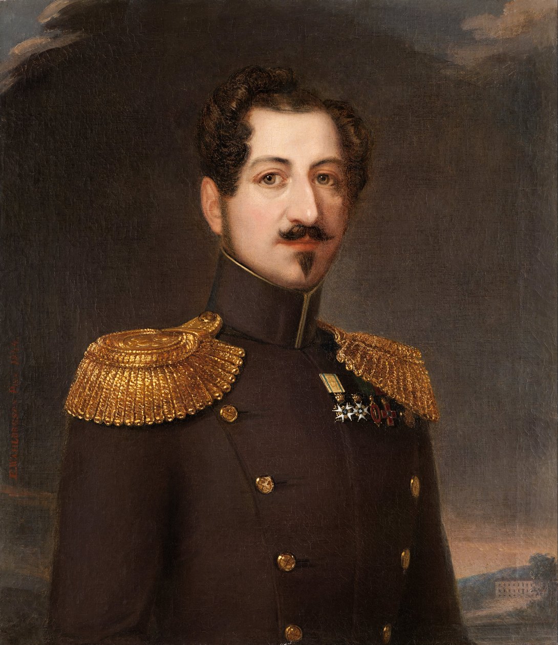 I. Oszkár, Svédország és Norvégia királya, 1844 alkotó: Erik Wahlberg