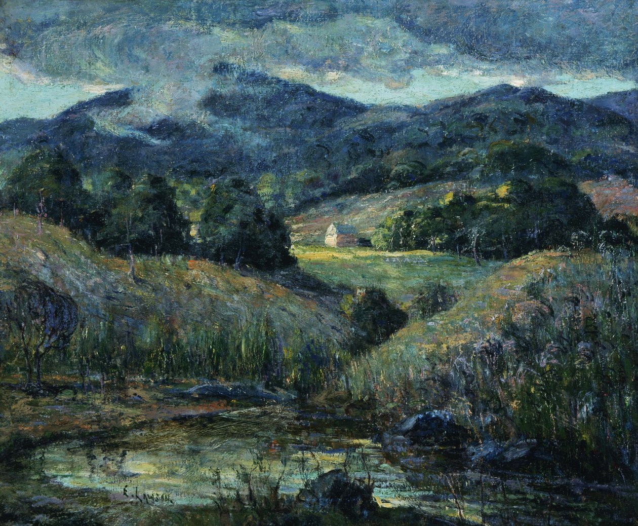 Közeledik a Viharhoz alkotó: Ernest Lawson