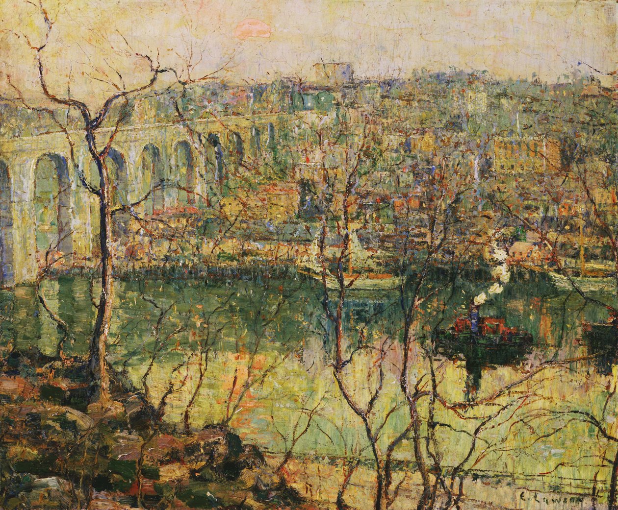 Magas híd alkotó: Ernest Lawson