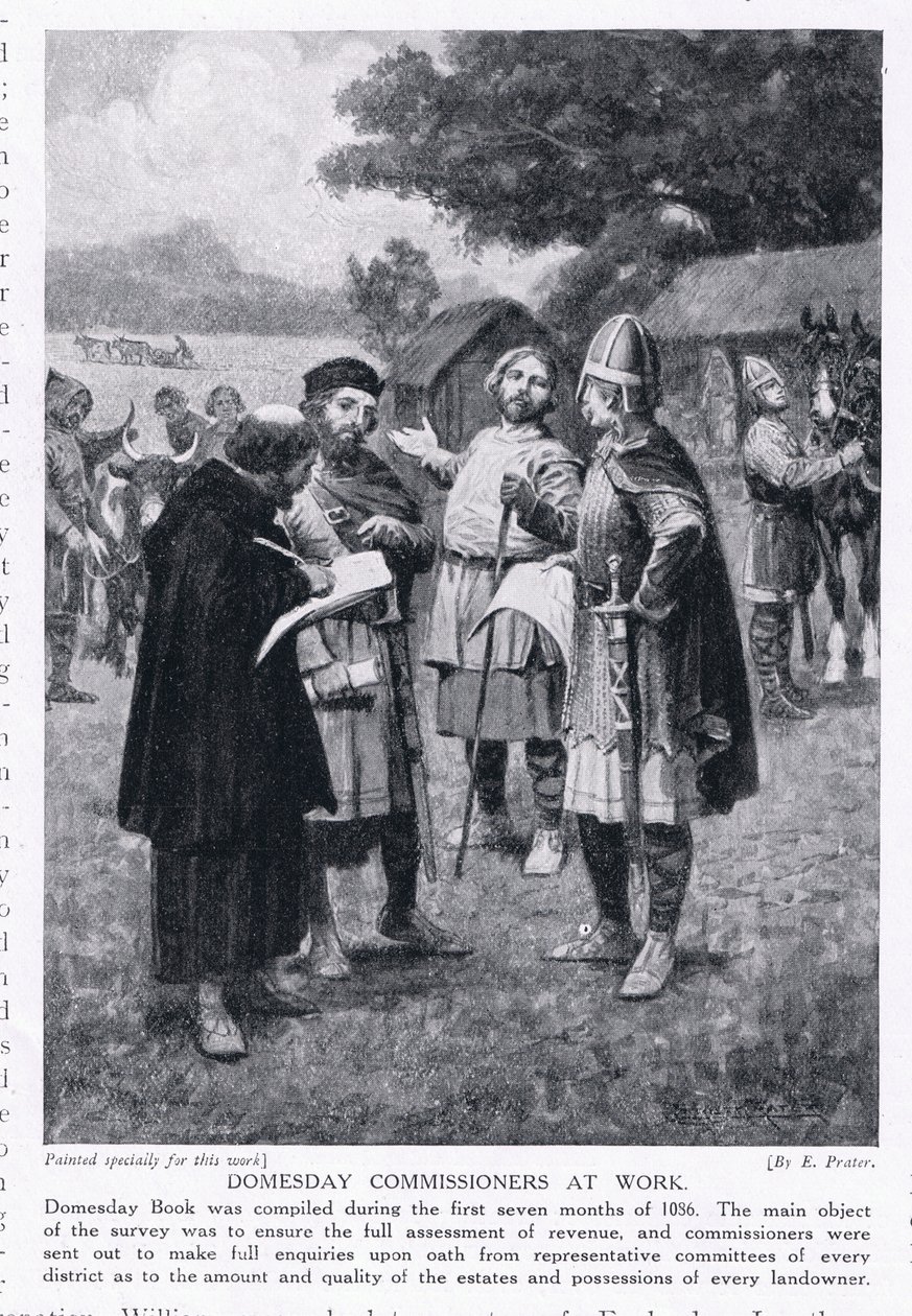Házi biztosok munkában AD1086, 1920-as évek alkotó: Ernest Prater
