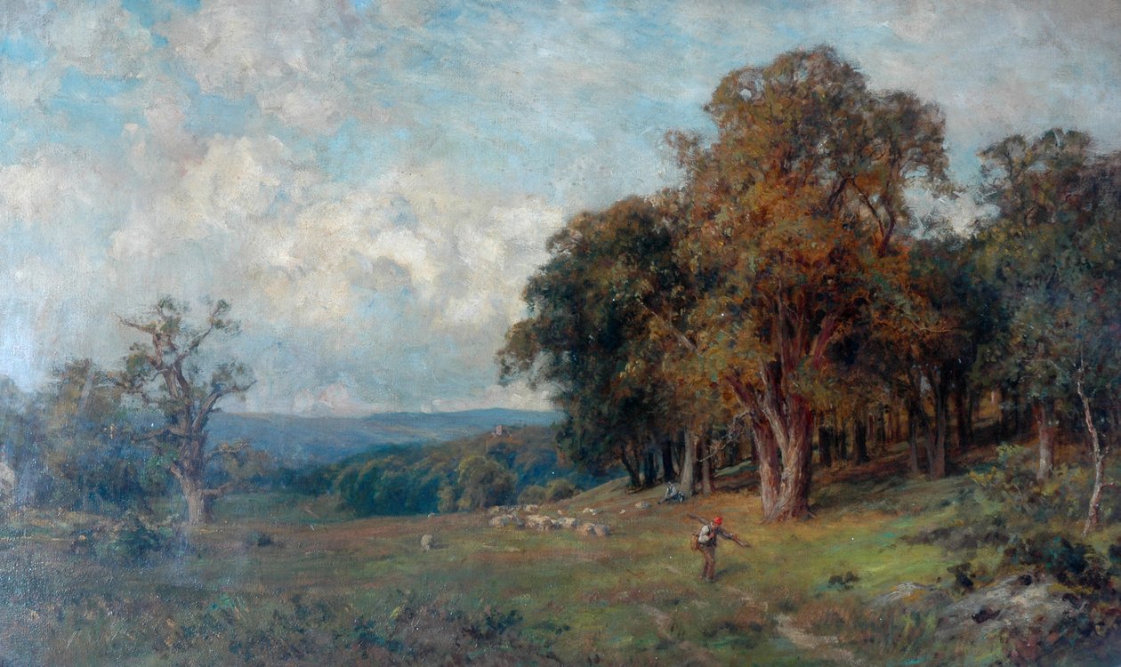 A nap végén alkotó: Ernest Albert Waterlow