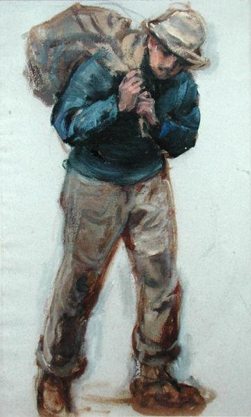 Newlyn Fisherman alkotó: Ernest Albert Waterlow