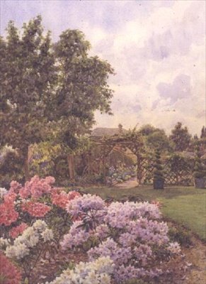 Rhododendronok alkotó: Ernest Arthur Rowe