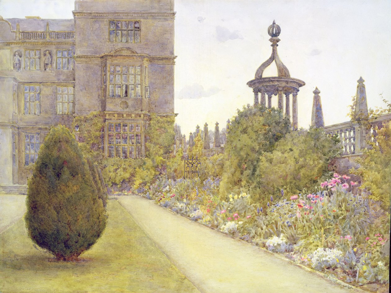 Keleti udvar, Montacute House, Somerset alkotó: Ernest Arthur Rowe