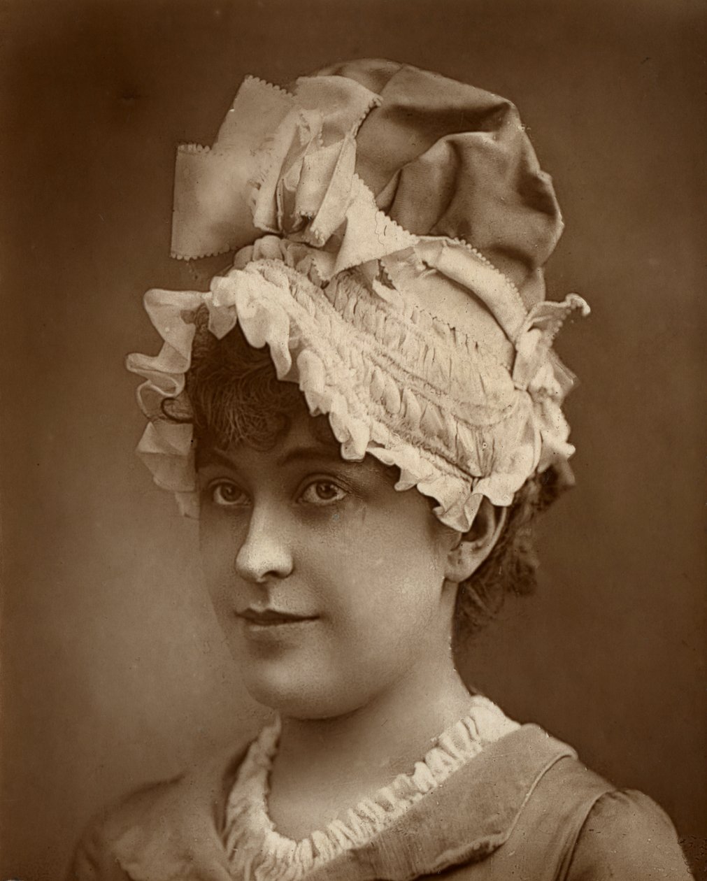 Geraldine Ulmar amerikai énekes és színésznő, 1887 alkotó: Ernest Barraud