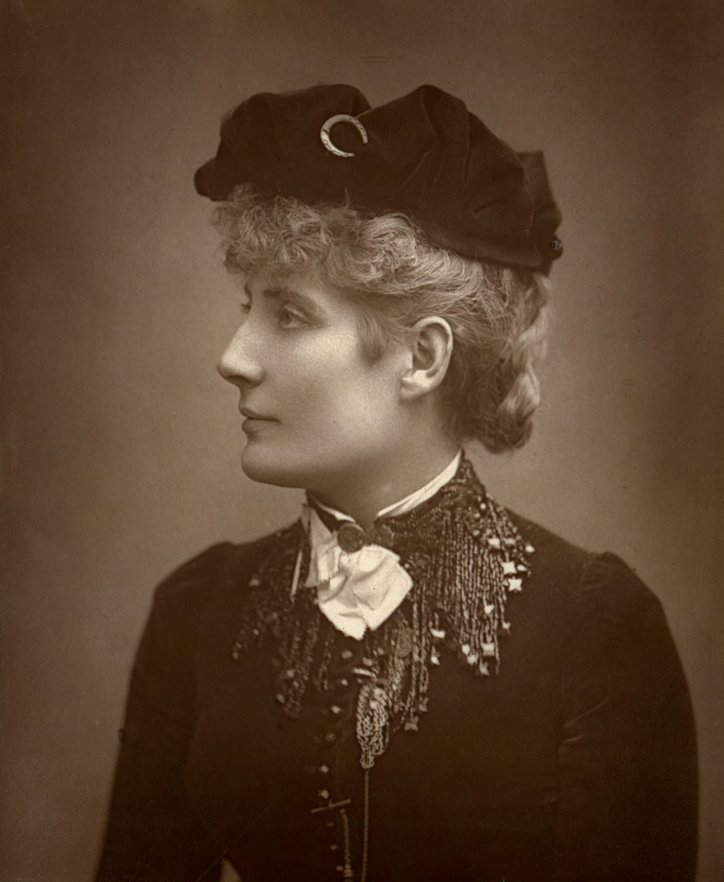 Harriett Jay brit író és drámaíró, 1888 alkotó: Ernest Barraud