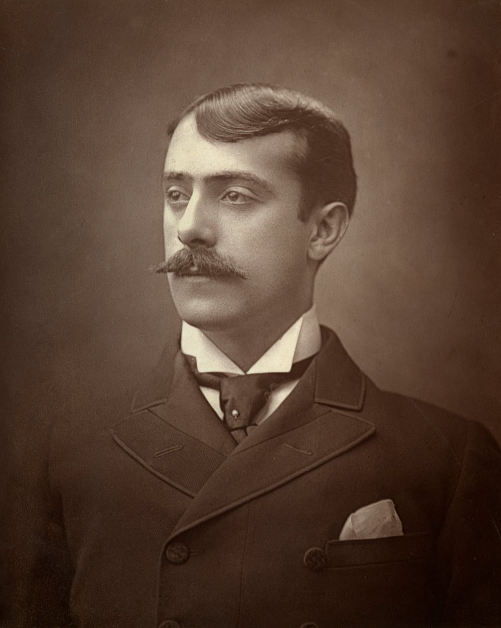 Laurence Cautley brit színész, 1887 alkotó: Ernest Barraud