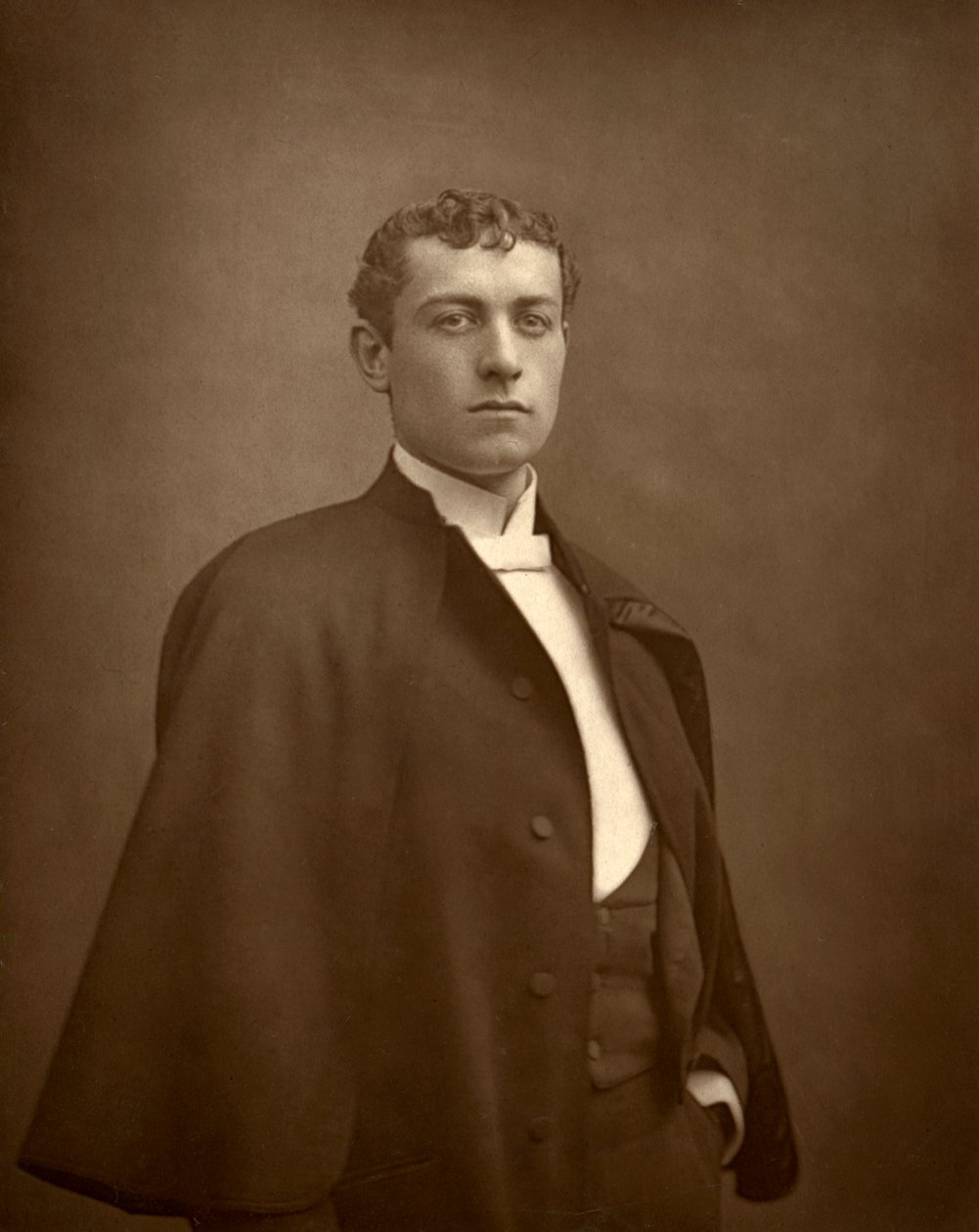 Lewis Waller brit színész, 1887 alkotó: Ernest Barraud