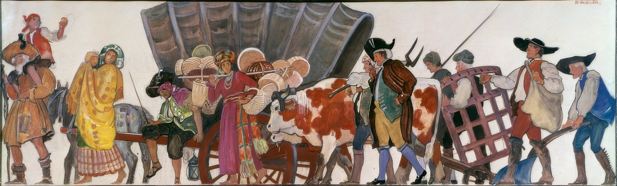 Parádé, romák és gazdák alkotó: Ernest Bieler