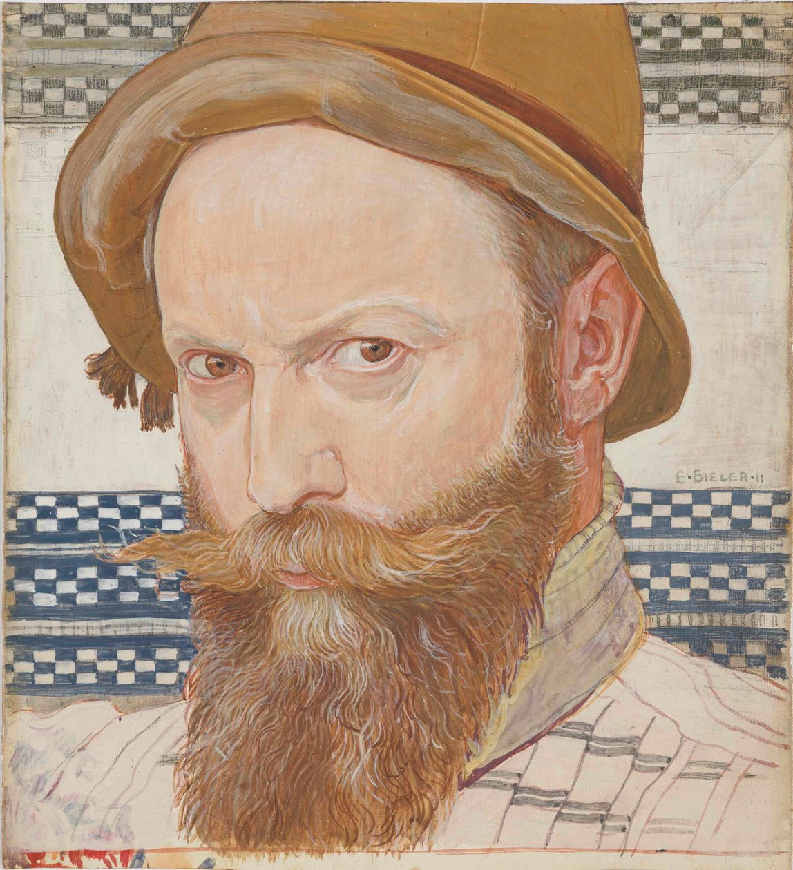 Önarckép, 1911. alkotó: Ernest Bieler