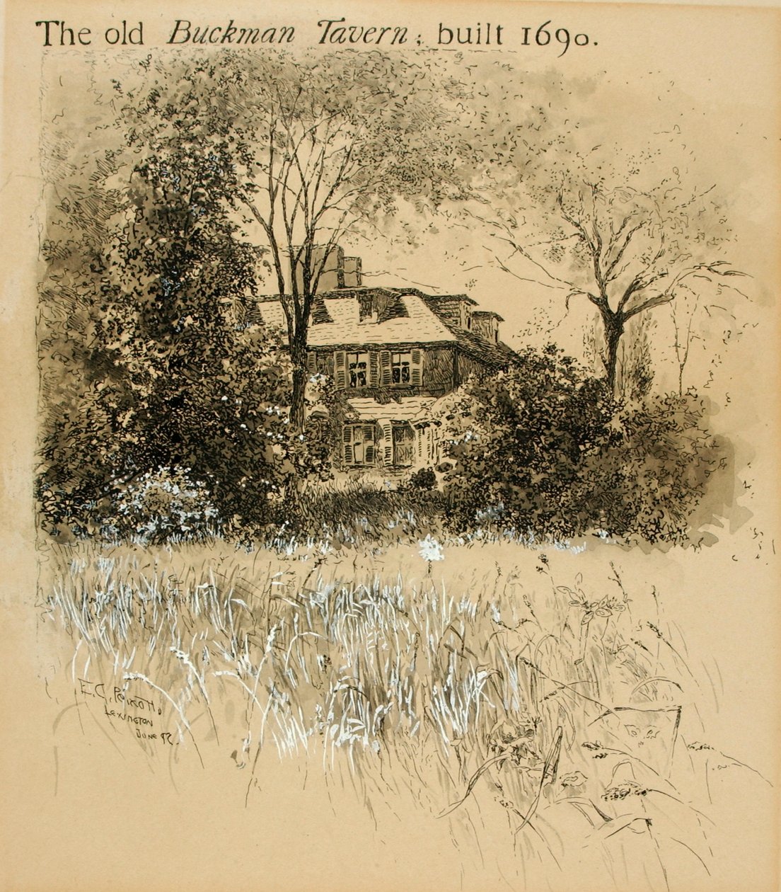 Lexington alkotó: Ernest C. Peixotto