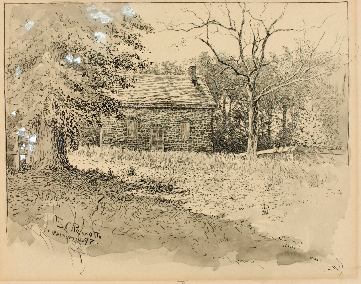 Princeton Quaker Meeting House alkotó: Ernest C. Peixotto