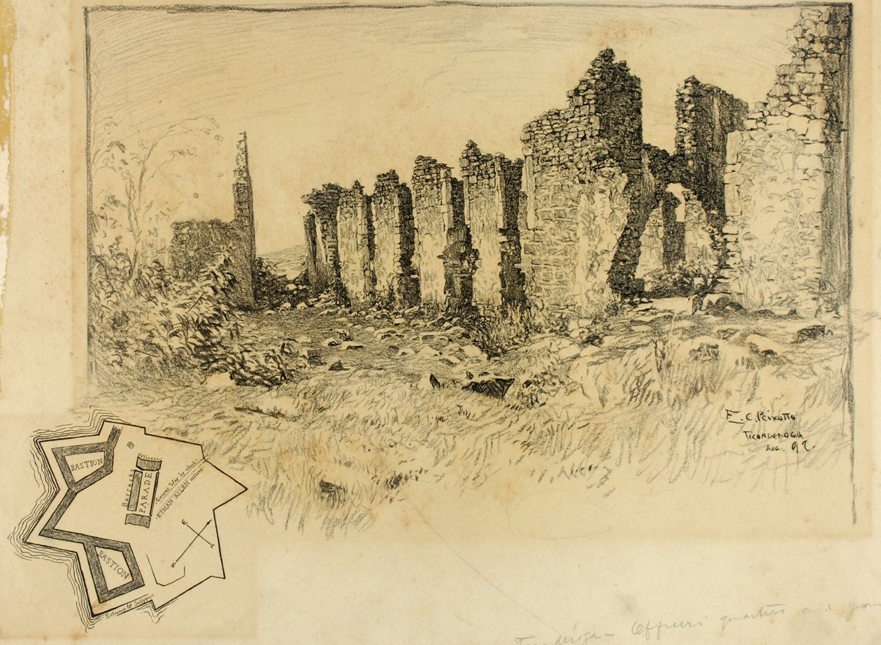 Ticonderoga alkotó: Ernest C. Peixotto