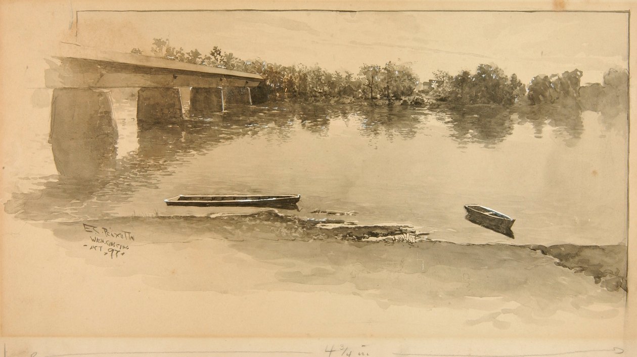 Washington Crossing alkotó: Ernest C. Peixotto