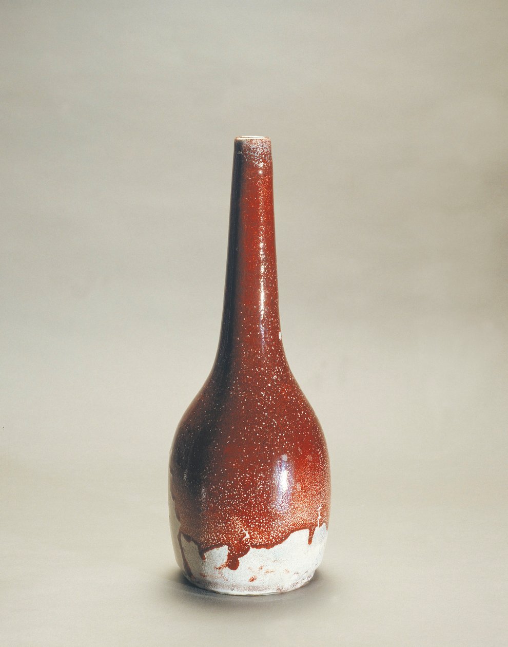 Ernest Chaplet (1835-1909) porcelánváza lángzománccal alkotó: Ernest Chaplet