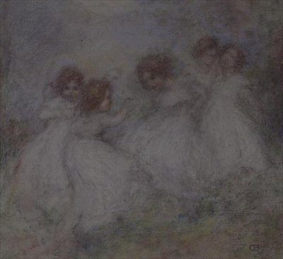 Öt kislány alkotó: Ernest Charles de Belle