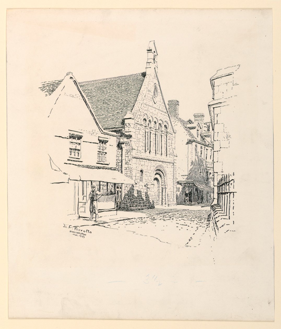 Gimnázium, Huntingdon alkotó: Ernest Clifford Peixotto