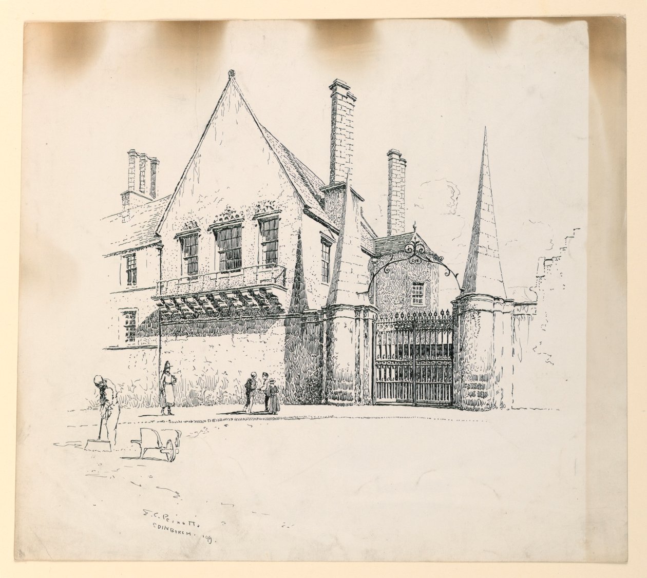 A Moray-ház, Edinburgh alkotó: Ernest Clifford Peixotto