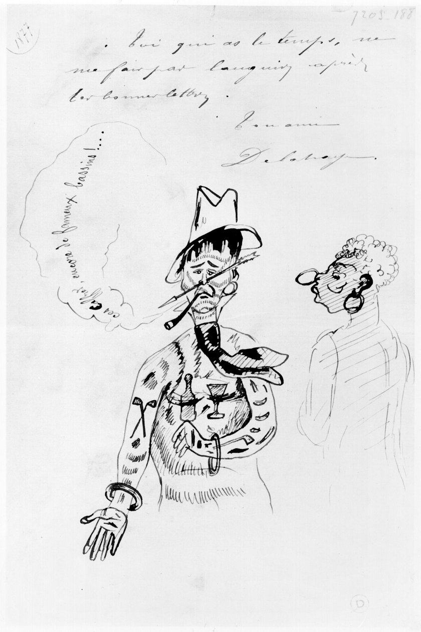 Arthur Rimbaud (1854-91) Caffre-ként, 1877 alkotó: Ernest Delahaye
