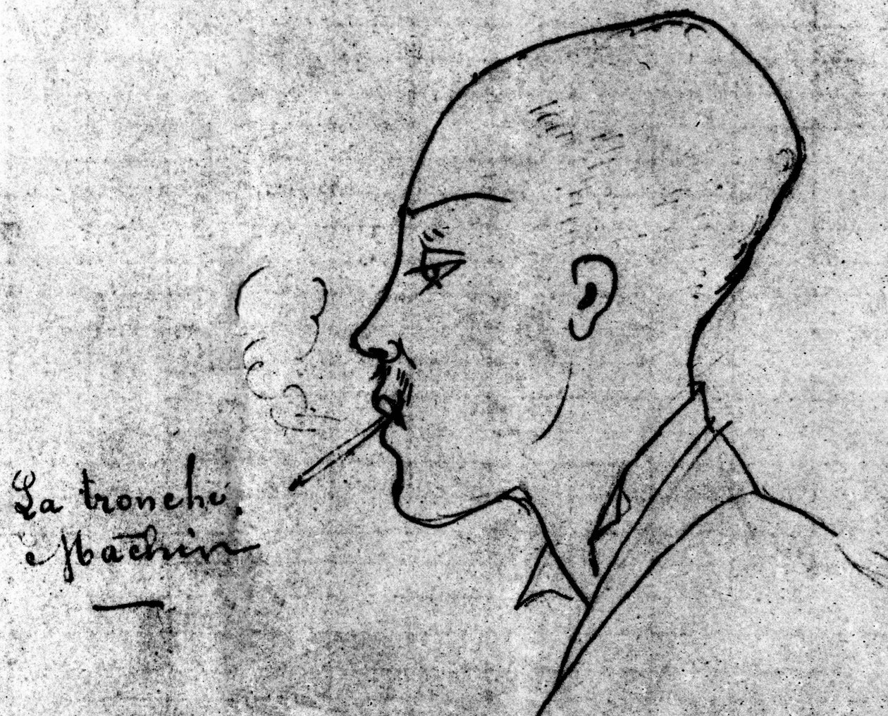 Az arcon van valami, Arthur Rimbaud portréja, Ernest Delahaye 1875-ben. alkotó: Ernest Delahaye