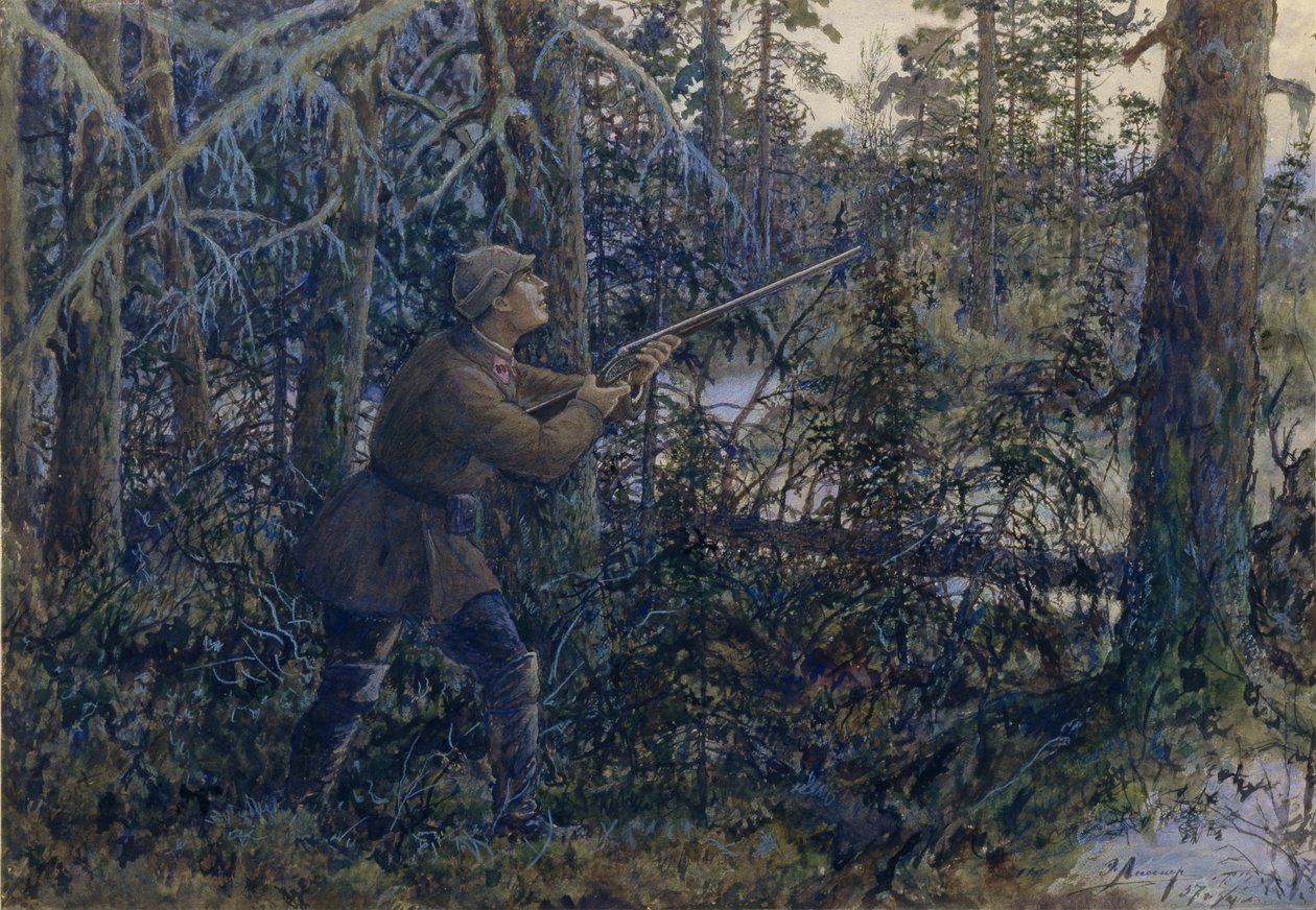 Sikvadászat, 1937 alkotó: Ernest Ernestovich Lissner