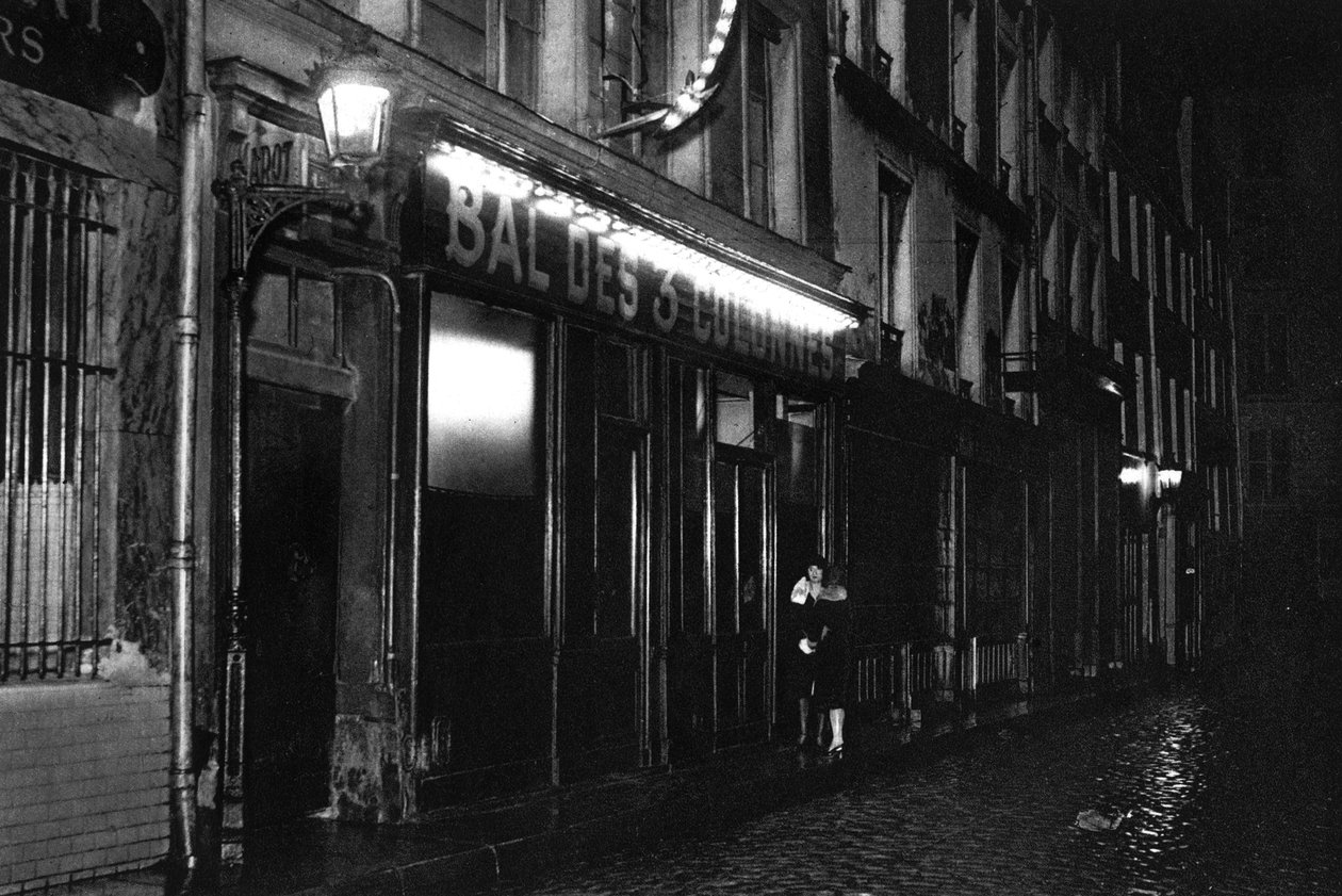 Bal-musette bejárata, Rue de Lappe, Párizs, 1931 alkotó: Ernest Flammarion