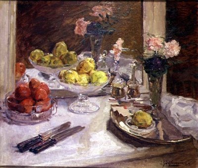 Csendélet alkotó: Ernest Godfrinon