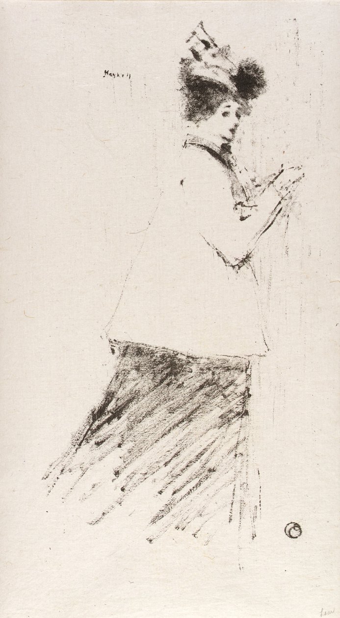 (Fiatal nő) alkotó: Ernest Haskell