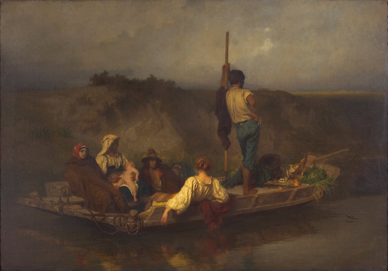 Malária, 1848-1849 alkotó: Ernest Hébert