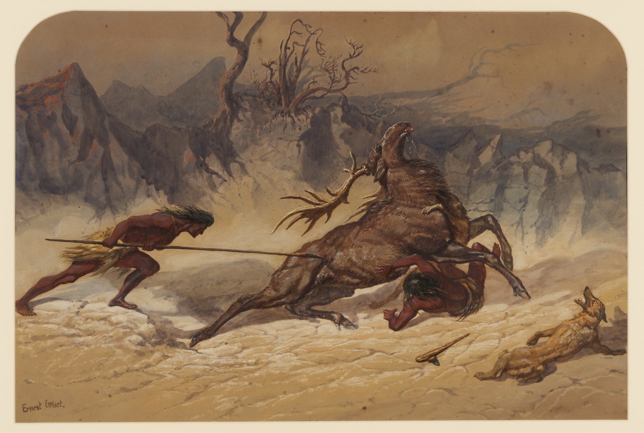 Vadászat, 1871 alkotó: Ernest Henry Griset
