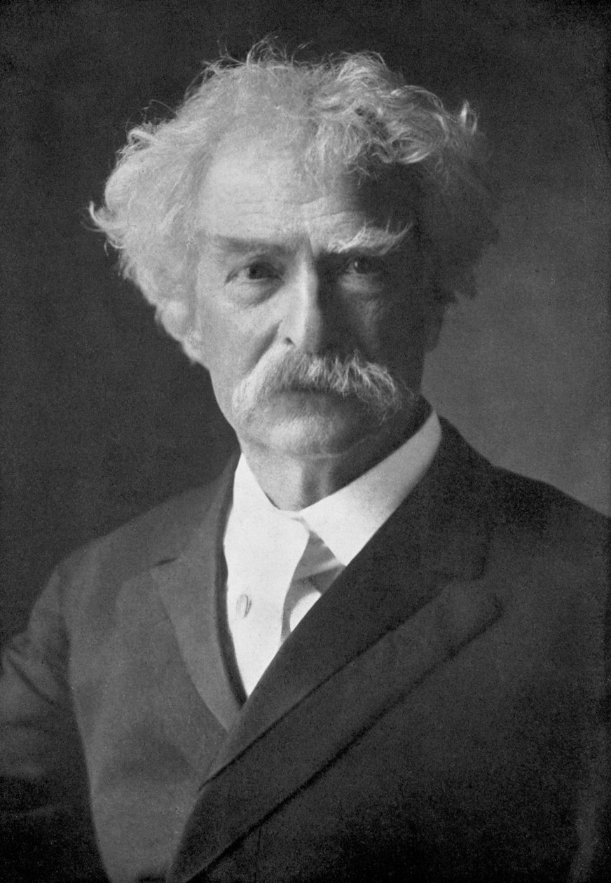 Samuel Langhorne Clemens amerikai humorista, regényíró, író és előadó, 1910. alkotó: Ernest Herbert Mills