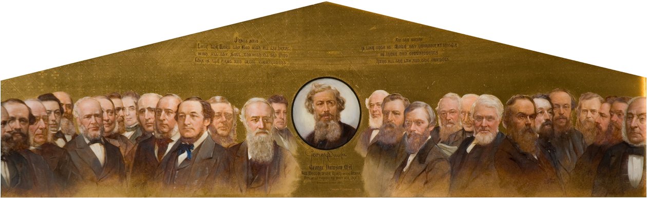 George Dawson és barátai, 1879. alkotó: Ernest Lancaster Thompson
