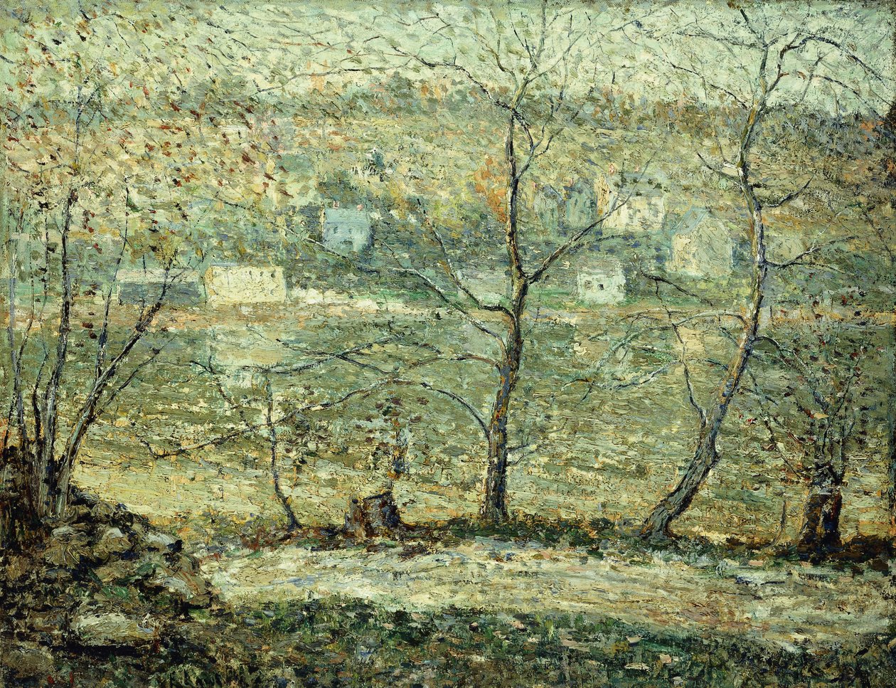 A folyó mentén alkotó: Ernest Lawson