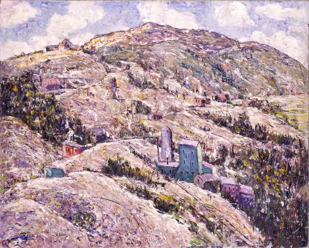 Aranybányászat, Cripple Creek alkotó: Ernest Lawson