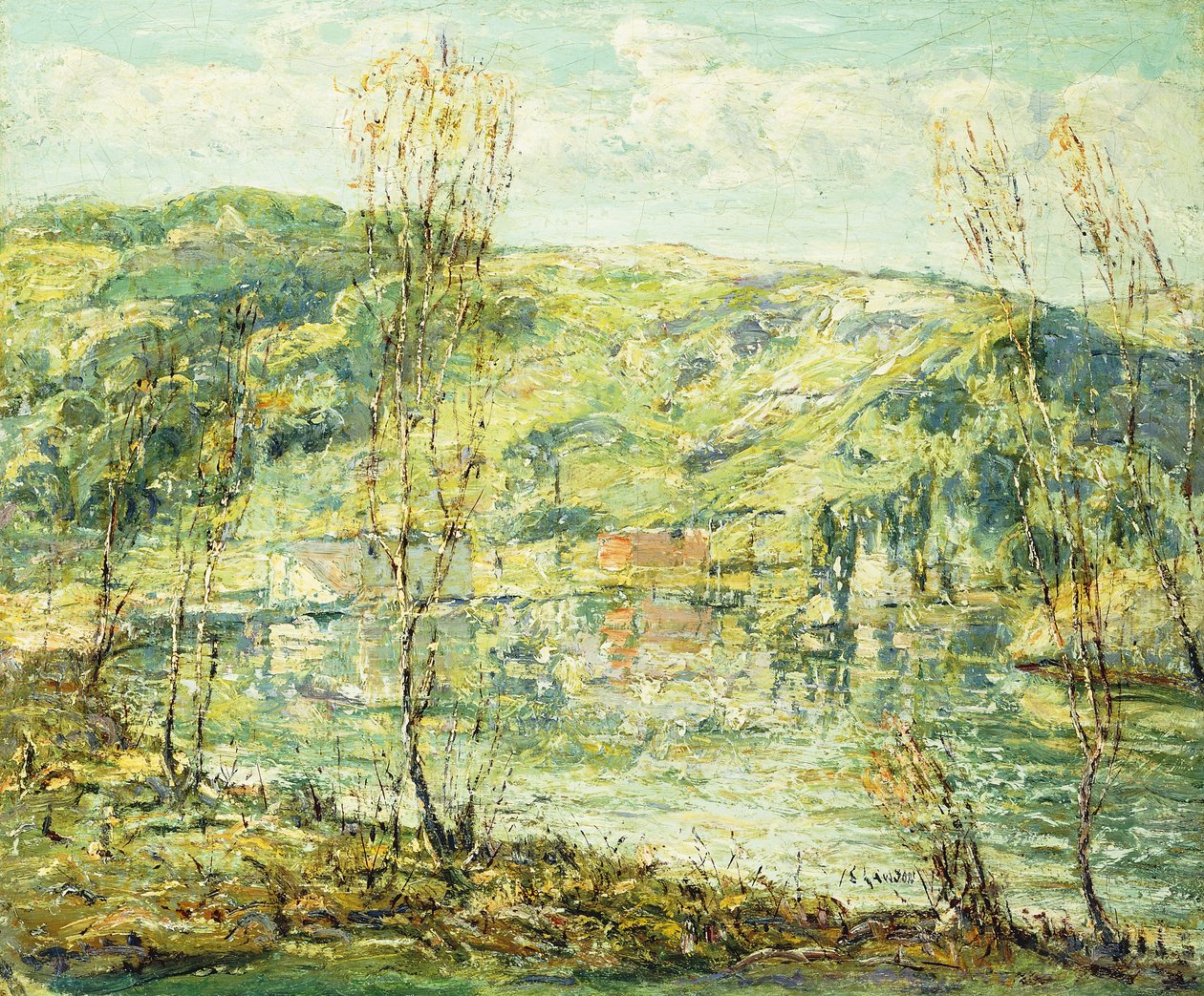 Tótükrök alkotó: Ernest Lawson