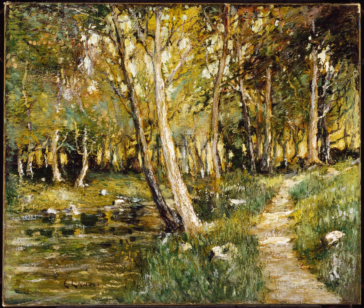 Tájkép alkotó: Ernest Lawson
