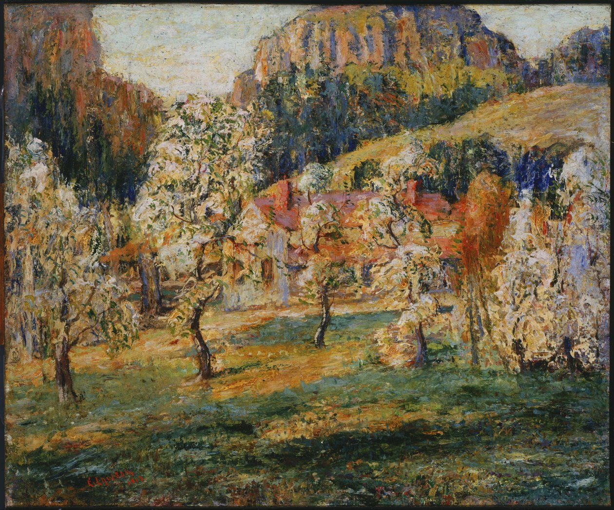 Május a hegyekben alkotó: Ernest Lawson