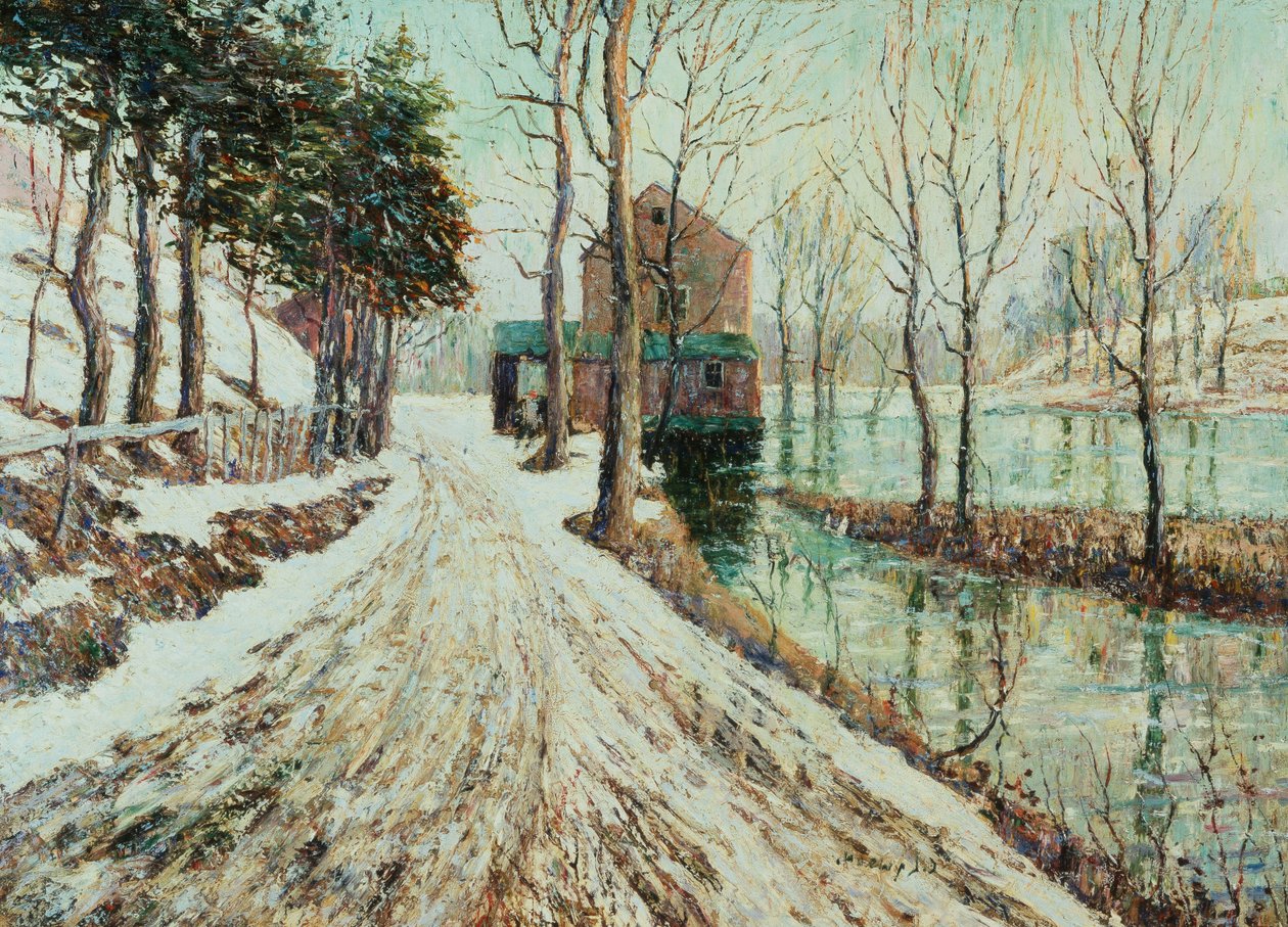 Olvadó hó alkotó: Ernest Lawson